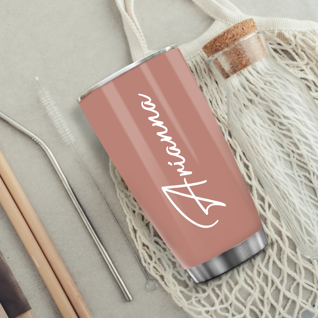 Dark Pink 50th Birthday Behind You All Your Memories Custom Gifts Men Women Stainless Steel Tumbler - Personalized Stainless Steel Tumbler