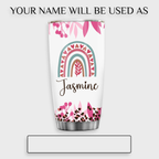 Vintage Rainbow 60th Birthday 21 With 39 Year Experience Custom Tumbler Gifts - Personalized Stainless Steel Tumbler