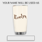 Trust In The Lord Religious Inspirational Custom Tumbler Gifts - Personalized Stainless Steel Tumbler