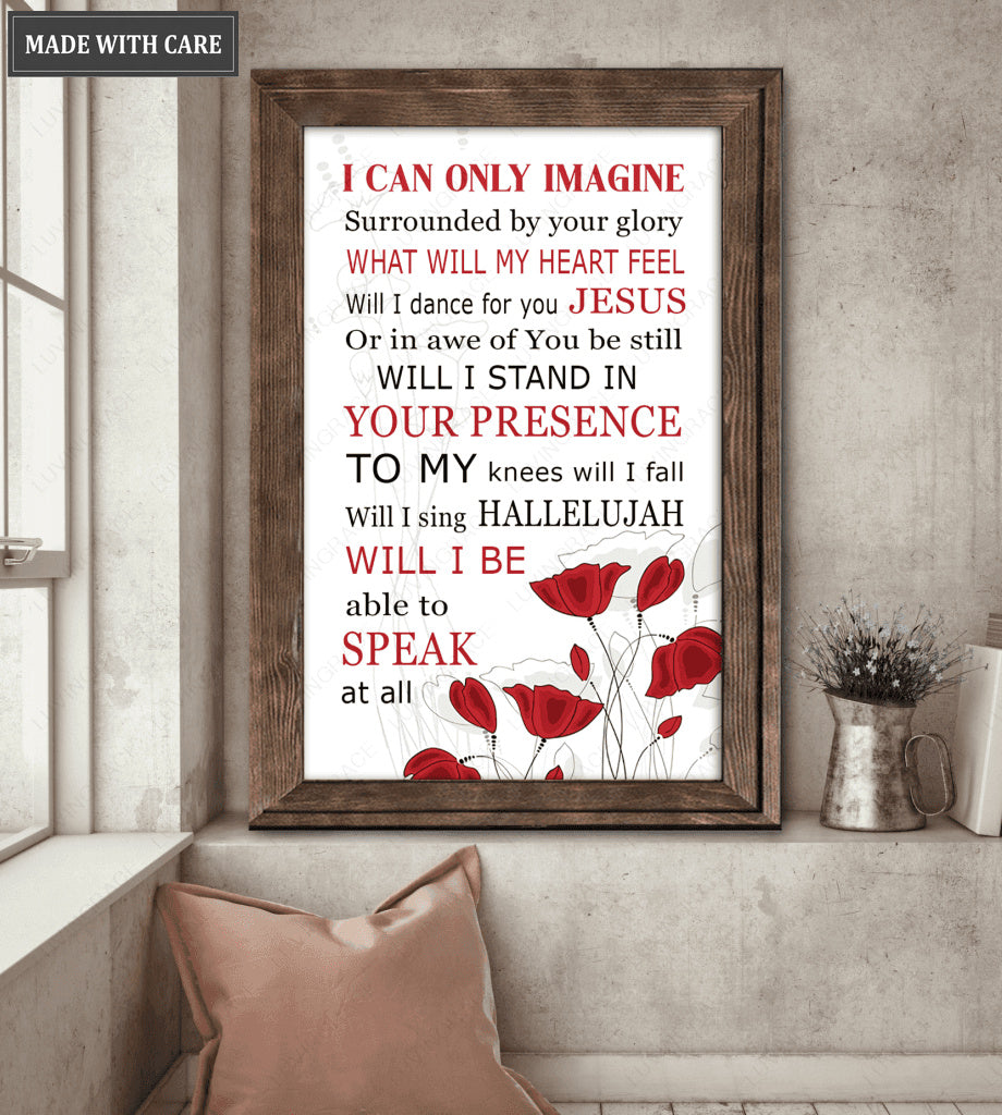 Retro Vintage Poppies Wall Art