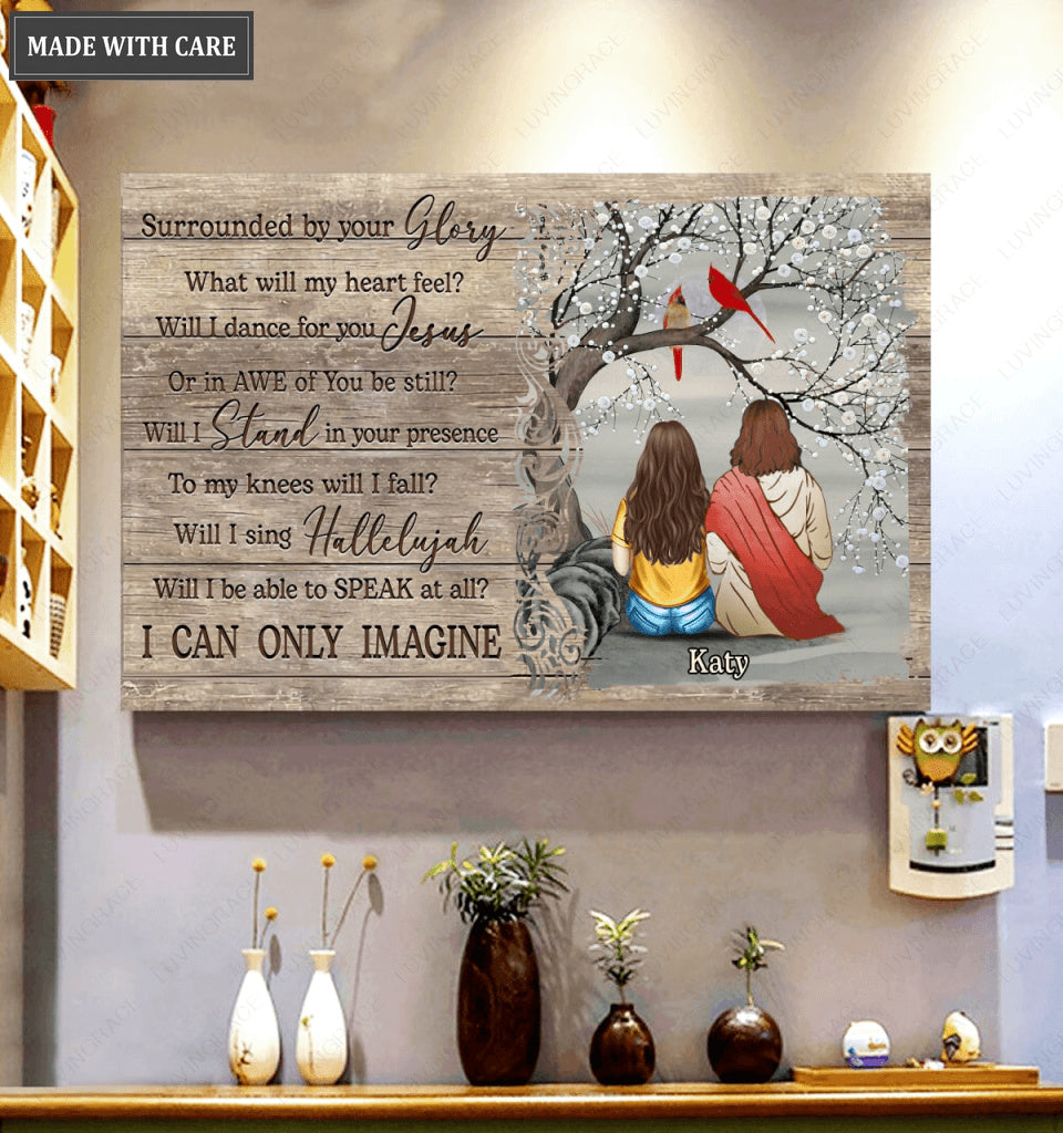 Right By The Tree Imagine Custom Wall Art