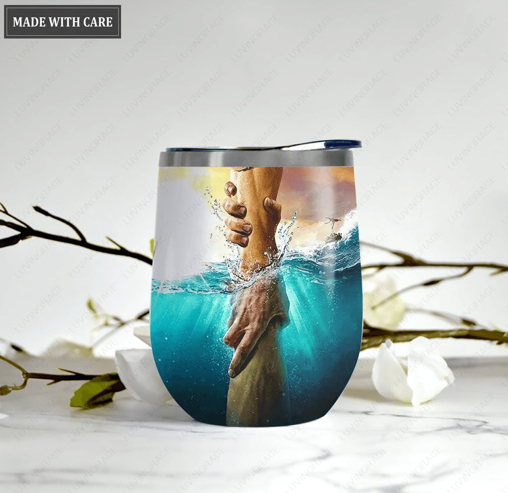 I Can Do All Thing Though Christ Who Strengthen Me Wine Tumbler