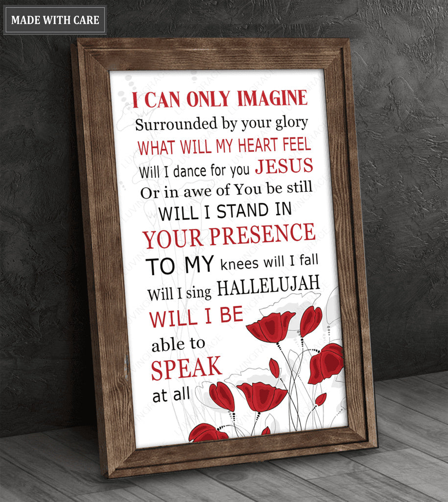 Retro Vintage Poppies Wall Art