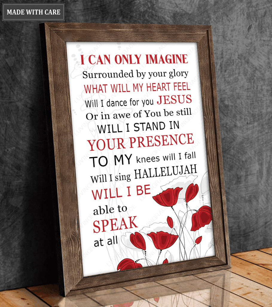 Retro Vintage Poppies Wall Art