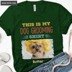 This Is My Dog Grooming Personalized Tshirt