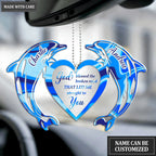 Animals Couple God Blessed Personalized Ornament