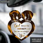 Animals Couple God Blessed Personalized Ornament