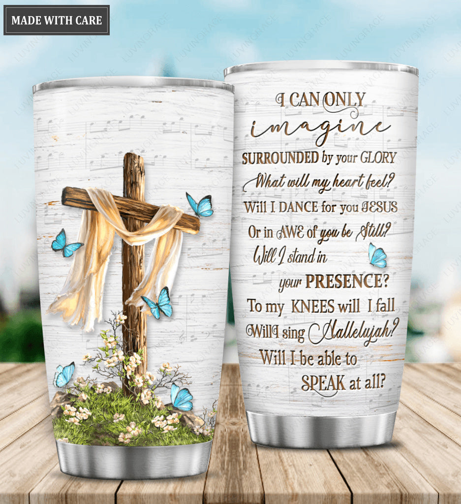 Cross By Glory Personalized Tumbler