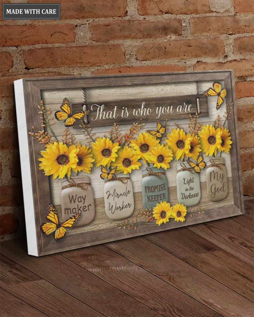 Sunflowers Way Maker Gallery Wrapped Canvas Prints