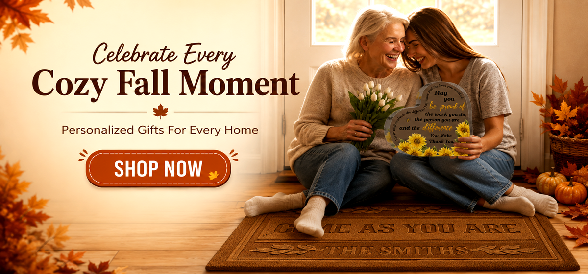 Cozy Fall Moment - Personalized gifts for every home