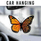 Butterfly Way Maker Christian Ornament Gift Bible Verse Christmas Ornament Car Hanging