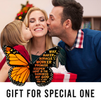 Butterfly Way Maker Christian Ornament Gift Bible Verse Christmas Ornament Car Hanging