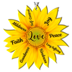 Sunflower Fruit Of The Spirit Christian Ornament Gift Christmas Ornament Car Hanging