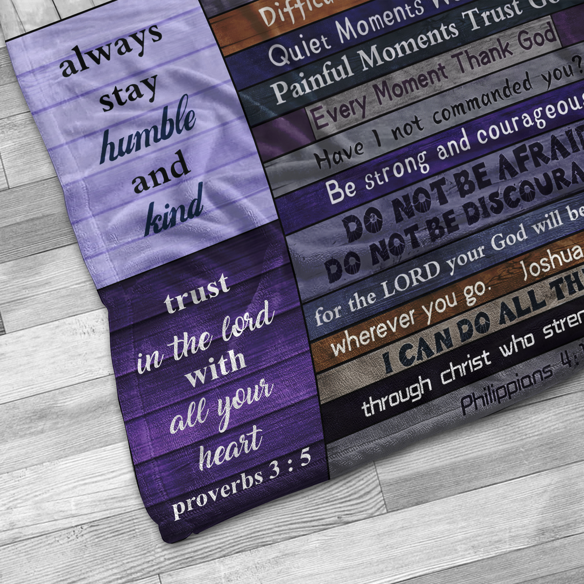 Christian Gifts for Women Faith Blanket - Religious Throw Fleece Blanket