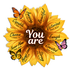 Sunflower You Are Gift Bible Verse Christian Gifts For Women Refrigerator Magnet Home Decor Magnet