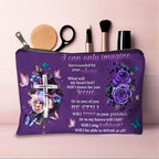 Surrounded By Your Glory Cosmetic Bag Gifts For Women Christian Gift