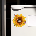 Sunflower You Are Gift Bible Verse Christian Gifts For Women Refrigerator Magnet Home Decor Magnet