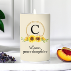 Sunflower You Are Custom Bible Verse Scented Candle Gifts