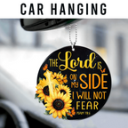 Sunflower The Lord Christian Gifts For Women, Birthday Gifts For Women, Ornament Gift, Christmas Ornament Car Hanging
