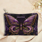 I Am Strong Personalized Cosmetic Bag Inspirational Gifts Christian Gift
