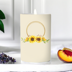 Sunflower You Are Custom Bible Verse Scented Candle Gifts