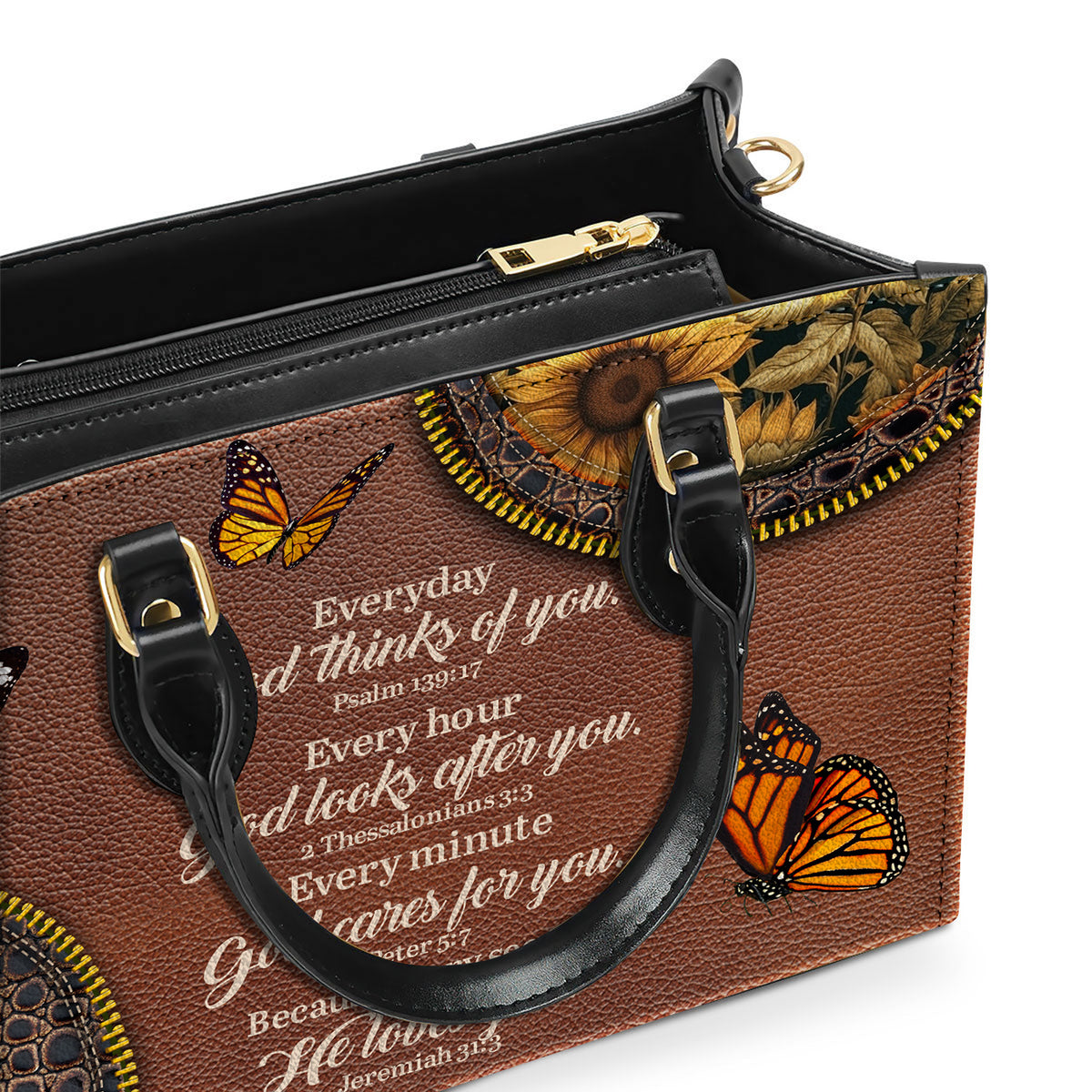 God Loves You Leather Handbag Christian Gifts Bible Verses Religious Gifts
