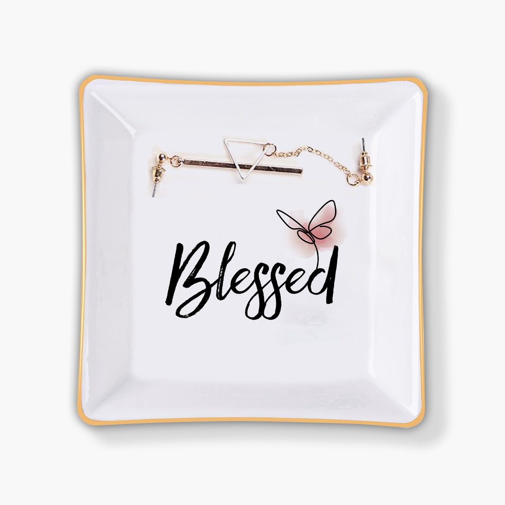 She Believed She Could So She Did Christian Gifts Inspirational Religious Gifts Ceramic Ring Dish
