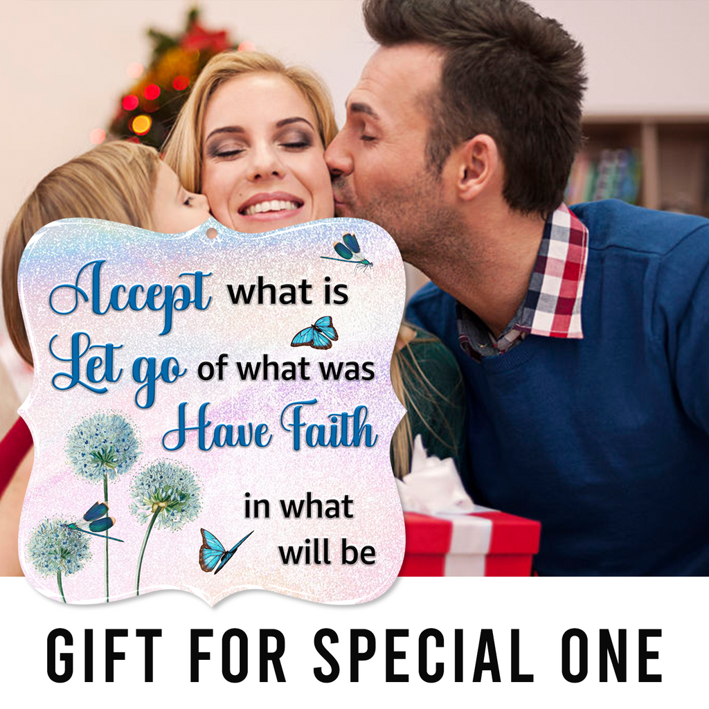 Dandelion Have Faith Christian Gifts For Women, Birthday Gifts For Women, Ornament Gift, Christmas Ornament Car Hanging