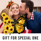Butterfly Sunflower Cross Christian Gifts For Women, Birthday Gifts For Women, Ornament Gift, Christmas Ornament Car Hanging