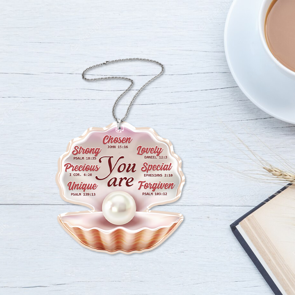 Pearl In Sea Shell You Are 2023 Christmas Ornaments