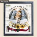 Forever In My Heart - Personalized Custom Pet Memorial Sign