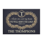 Graceful Template Serve The Lord Personalized Doormat