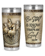 Just Know Him Horses Tumbler
