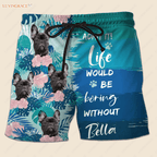 Life Would Be Boring Without Me - Personalized Custom Unisex Hawaiian Shirt