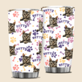 Personalized Dog Cat Pet Face Tumblers with Pictures - Personalized Custom Tumbler