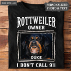 Rottweiler owner - Personalized Custom Unisex T-Shirt