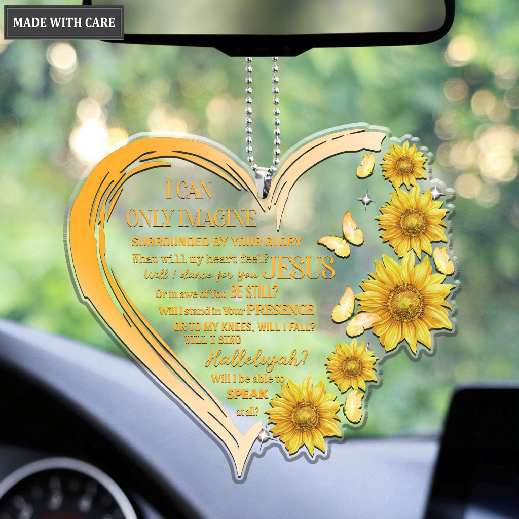 Will I Dance For You Jesus Heart Ornament