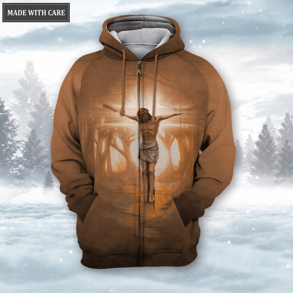 Christian Cross Be Still And Know That I Am God Hoodie