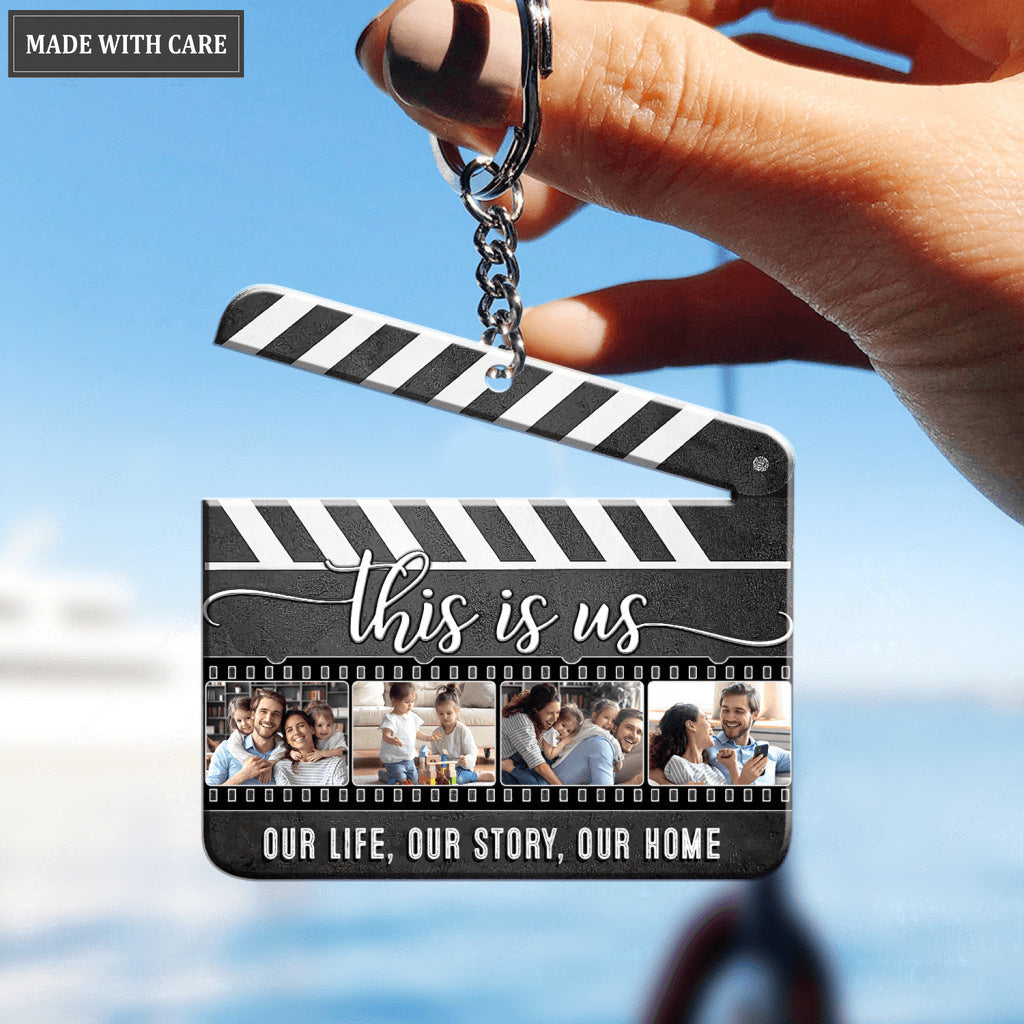 This Is Us Personalized Keychain