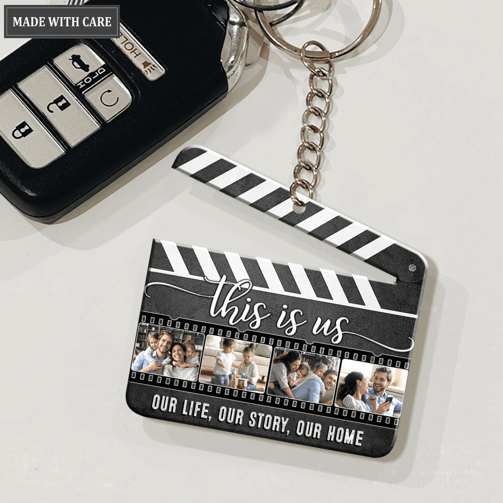 This Is Us Personalized Keychain