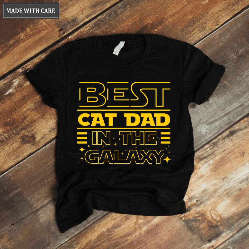 Best Gift For Father Day, Best Custom Shirt for Dad, Best Dog DadCat DadHusband In The Galaxy