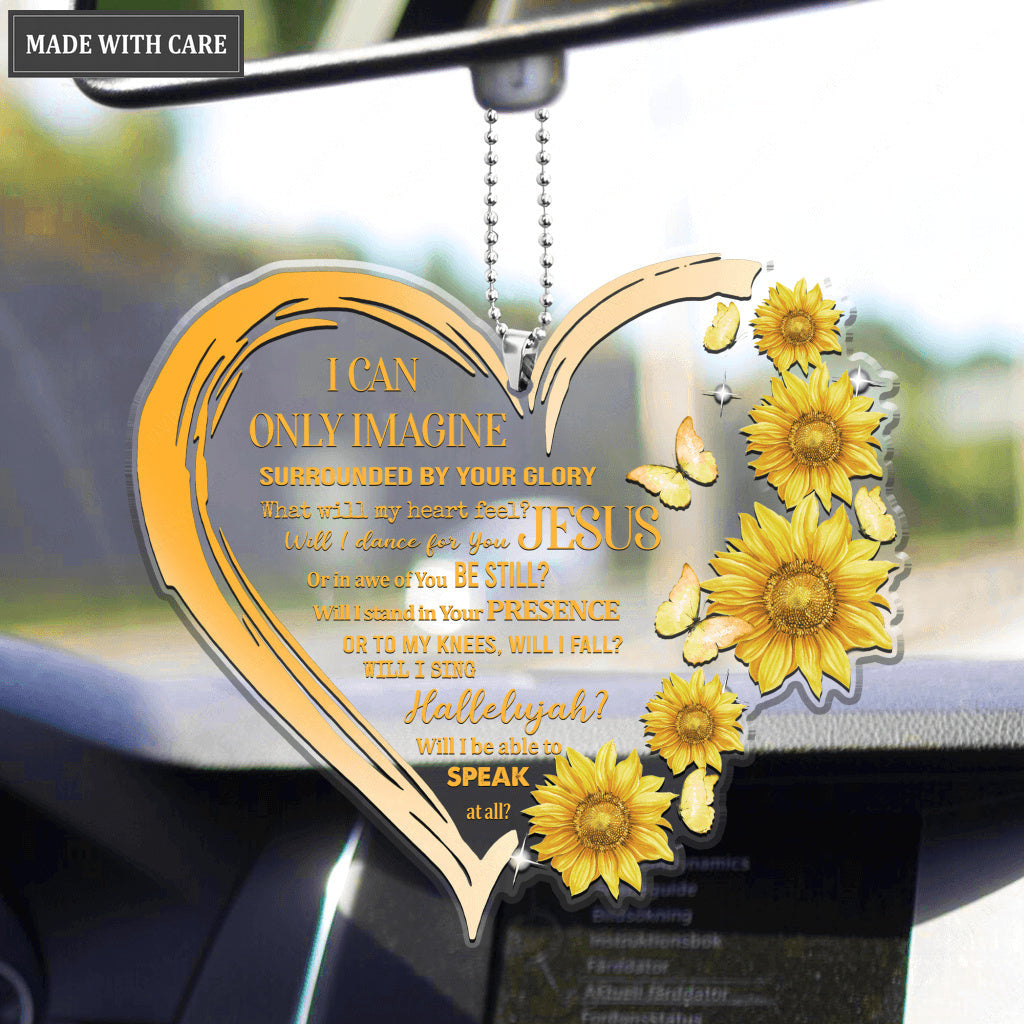 Will I Dance For You Jesus Heart Ornament