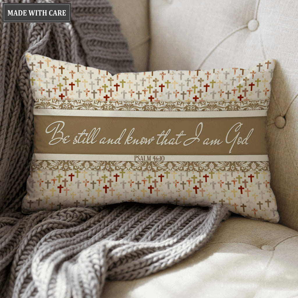 Be Still and Know Rectangular Pillow