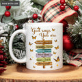 Wooden Direction Sign God Says You Are Mug