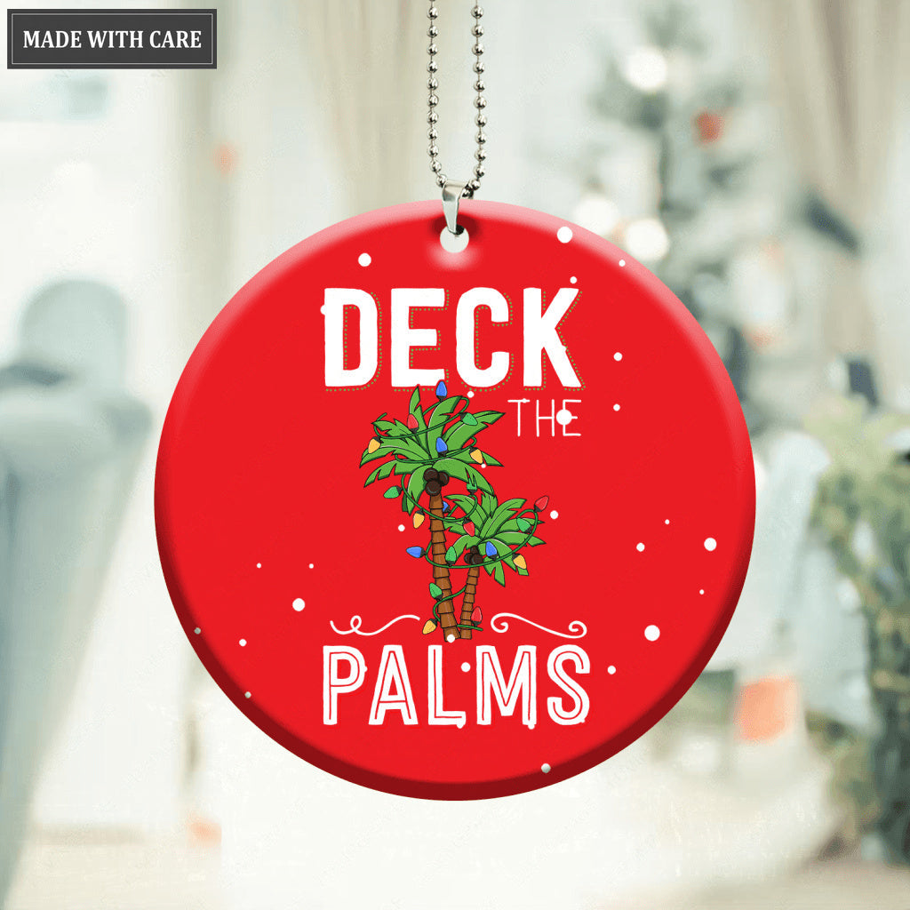 Printfamily M140 Deck The Palms Ornament