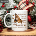 Christian Lion Butterfly Flower Way Maker My God Mug