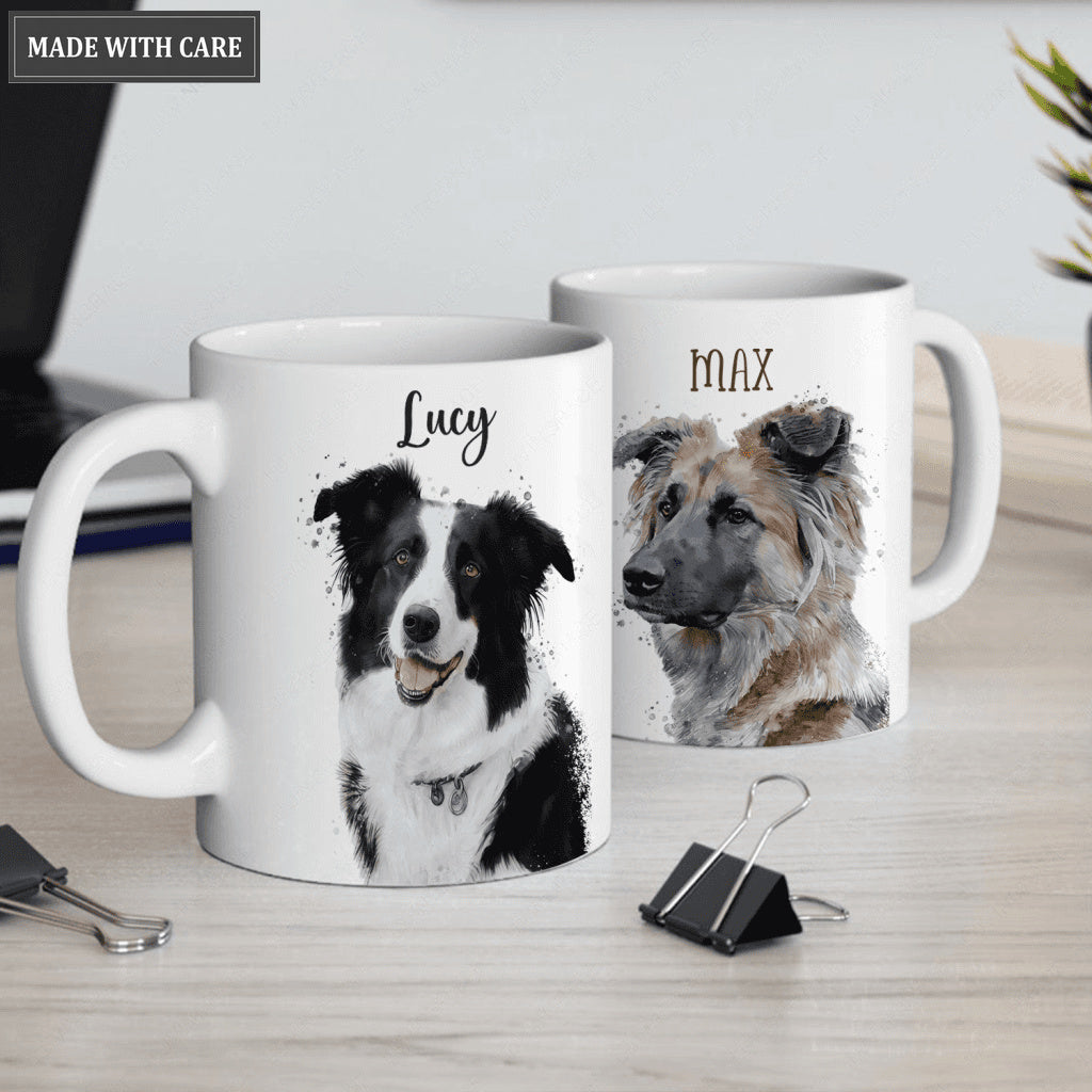 Stunning Masterpiece Pet Mug From Photo - Personalized Custom Mug