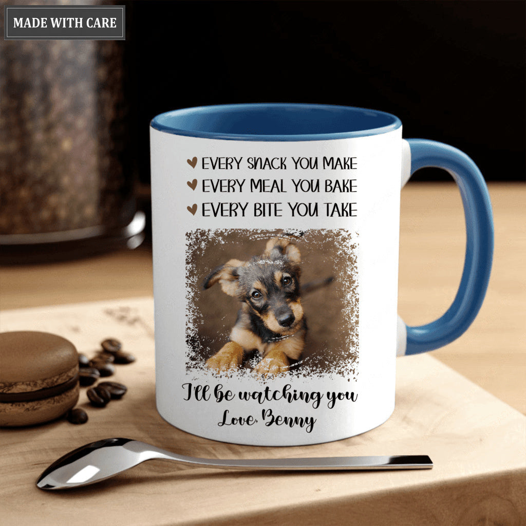 Every Snack You Make I'll Be Watching You - Personalized Custom Mug