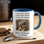 Every Snack You Make I'll Be Watching You - Personalized Custom Mug