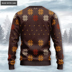 Christ God Wool Knitted Pattern Ugly Sweater